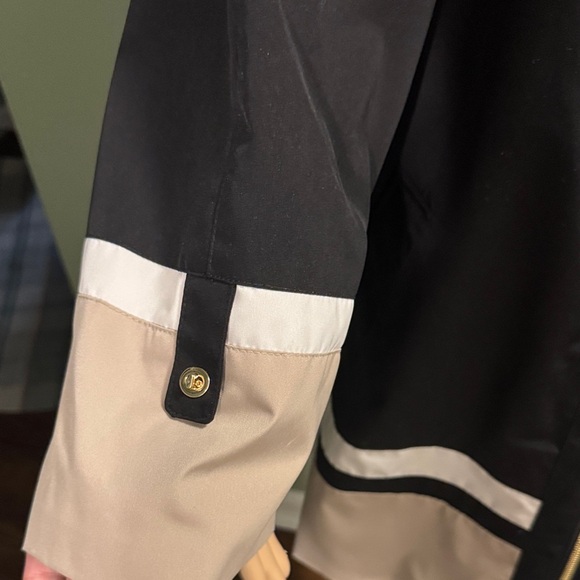 BNWT Jones NY Black and Tan Hooded Jacket size 2XL - Picture 4 of 13